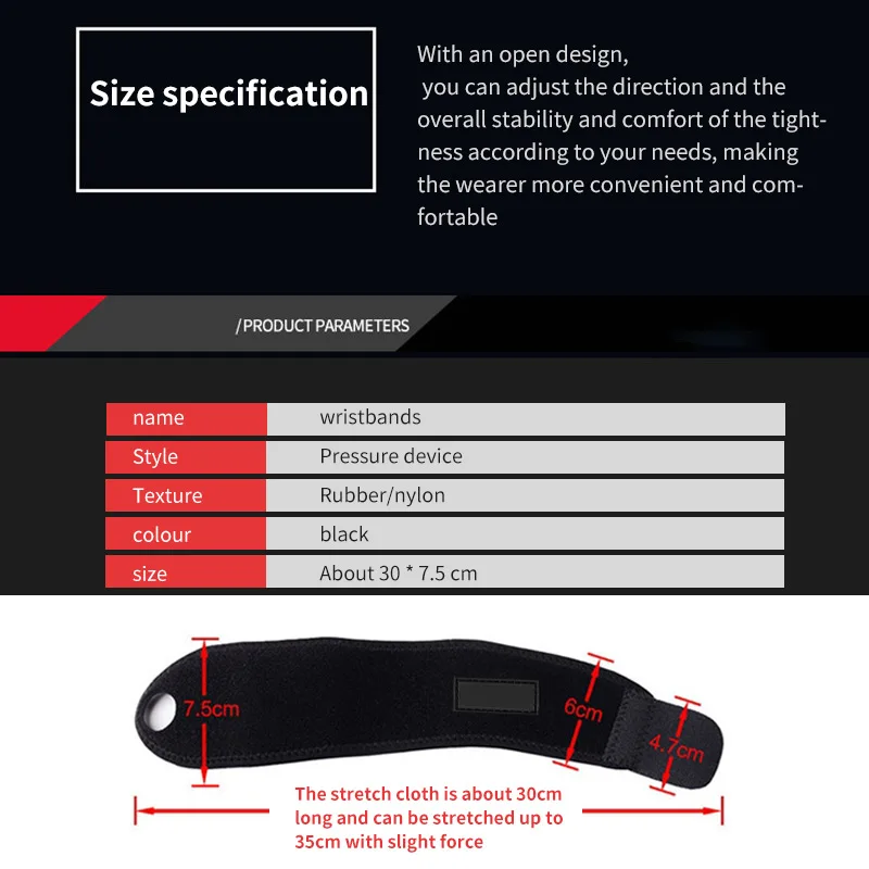 

Adjustable Wrist Brace Support Wrist Splint Fractures Carpal Tunnel Sport Sprain Wrist Guard