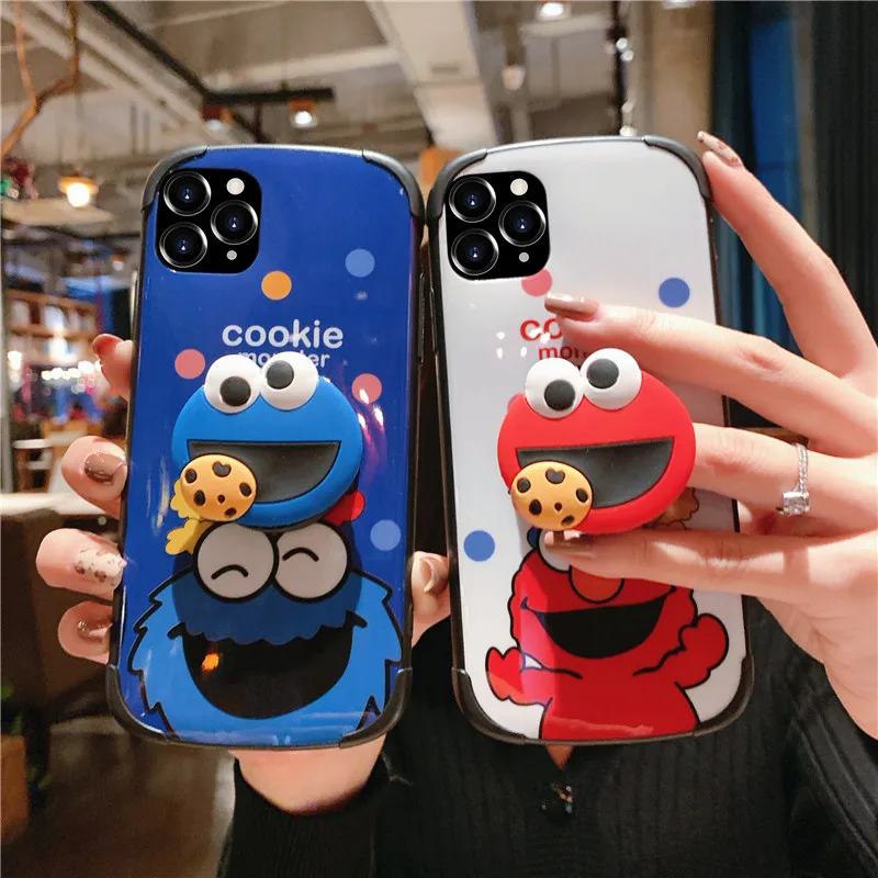 For iphone 11 pro Max Cute Sailor Moon Full Cover armor case XS X XR 8 plus 7 6S Cartoon Daisy capa + stander |