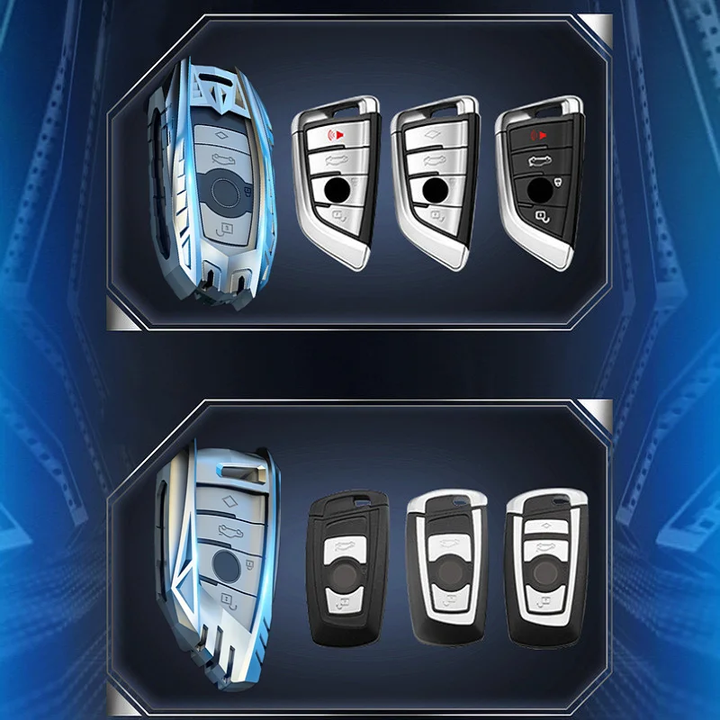 

Suitable for new 3 series car key cover 5 series 6 series 7 series X3X5X1X4X6 blade 530li car armor protective shell