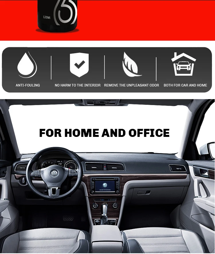 120 мл чехол на сиденья в салон автомобиля чистящее средство по уходу за