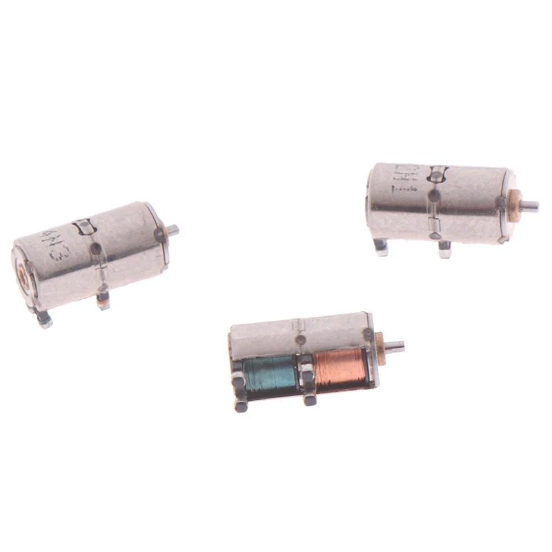 10 шт. мини 4 мм 2 фазный проводной шаговый двигатель постоянного тока 5 в точный 3 * 8