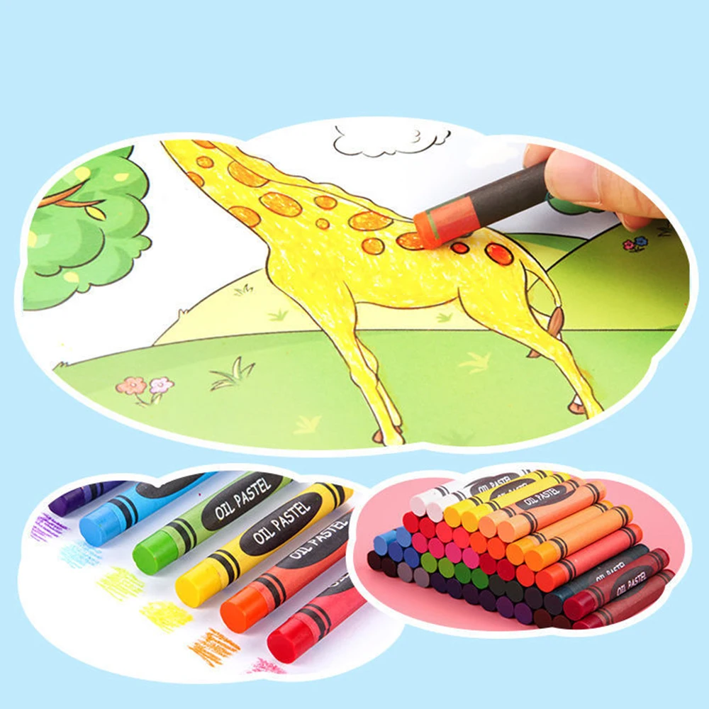 Акварельная ручка мелки Детские художественные цветные карандаши масляные