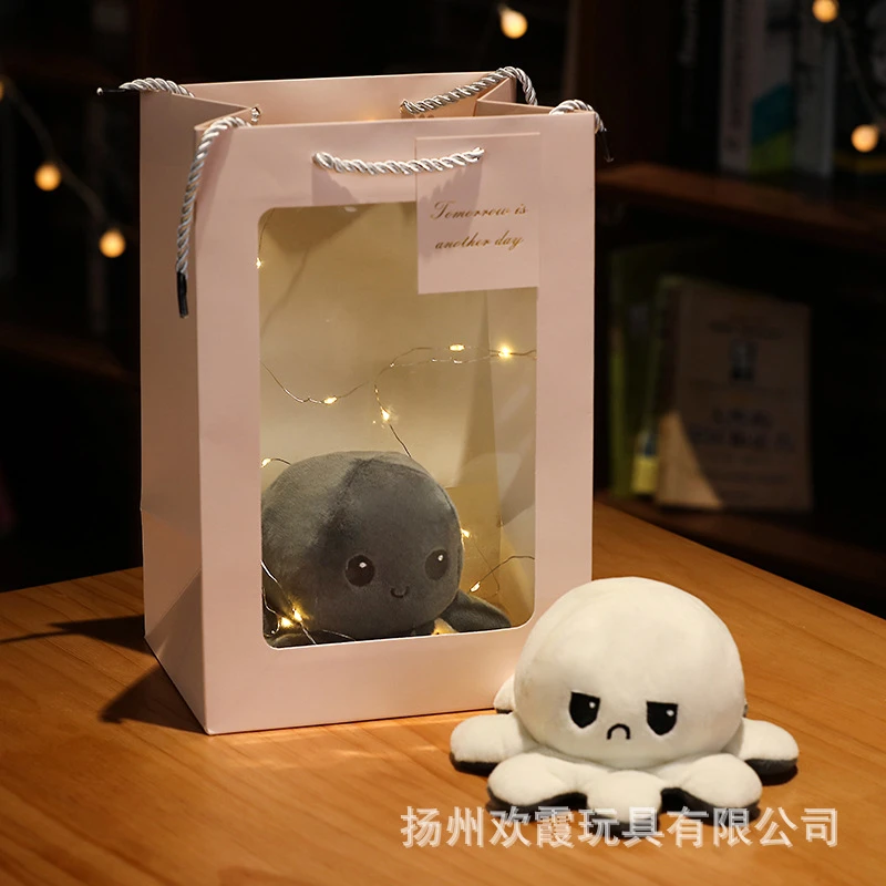 

Flip Double-sided pulpo Flip Toy Gift Strange Accessories Birthday Supply Ornaments Simulation Reverse Octopus Funny Kids Toys