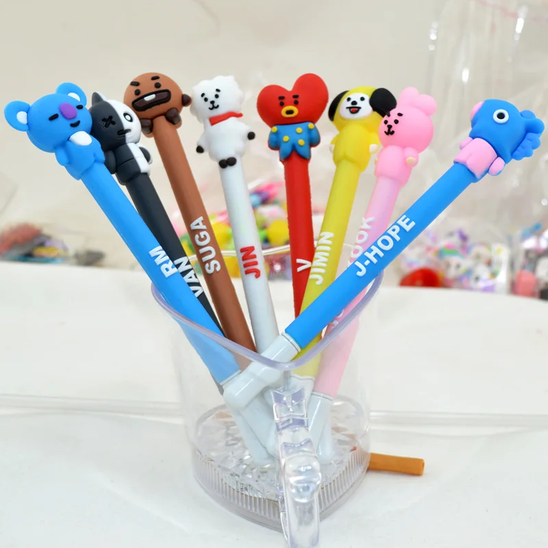 Канцелярские принадлежности в Корейском стиле милая гелевая ручка Q Edition