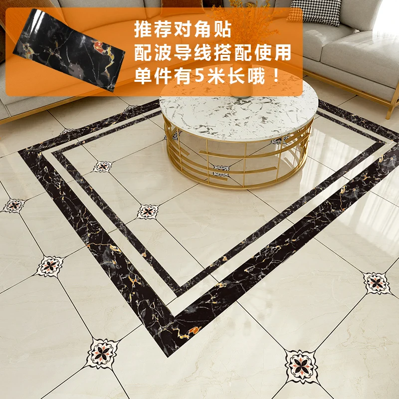 Наклейки для плитки диагональные напольная плитка водонепроницаемые и