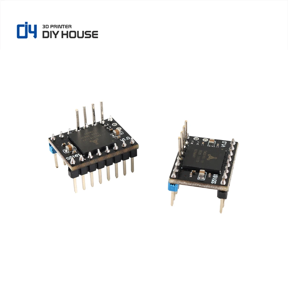 2 шт. TMC5161 V1.0 SPI Высокая мощность шаг драйвер двигателя 3.5A Stepstick для Nema 17 23 Замена