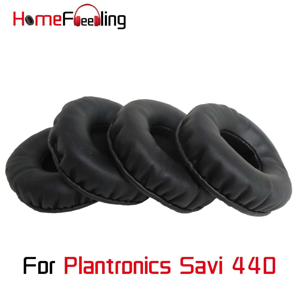 

Амбушюры Homefeeling для Plantronics Savi 440, амбушюры, круглые универсальные запасные части Leahter, амбушюры