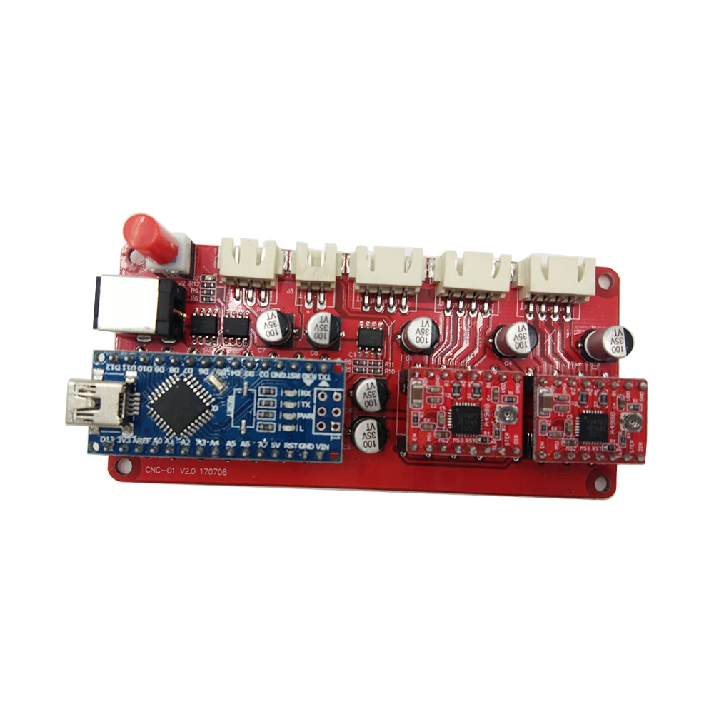 

Сервопривод GRBL1.1 для лазерной гравировальной машины GRBL, устройство управления шаговым двигателем с 2 осями