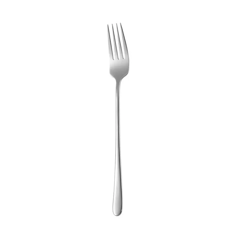 silver fork Лидер продаж 4/8 шт. столовых приборов Нержавеющая сталь столовый набор в Корейском стиле палочки дозирующая детская ложка для вилки, ножи, ложки для Пижама для детей и взрослых, Школьный набор столовых приборов - Цвет: silver fork