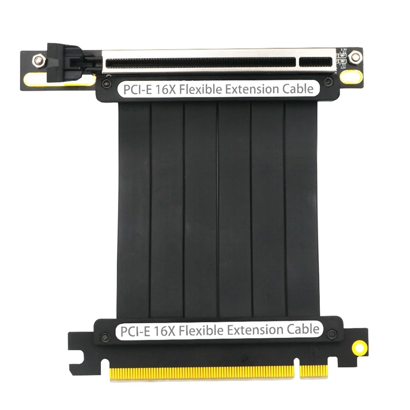 

Удлинительный кабель PCI Express 16X светодиодный светодиодной подсветкой и сетчатым основанием подходит для вертикальной установки карты Ie