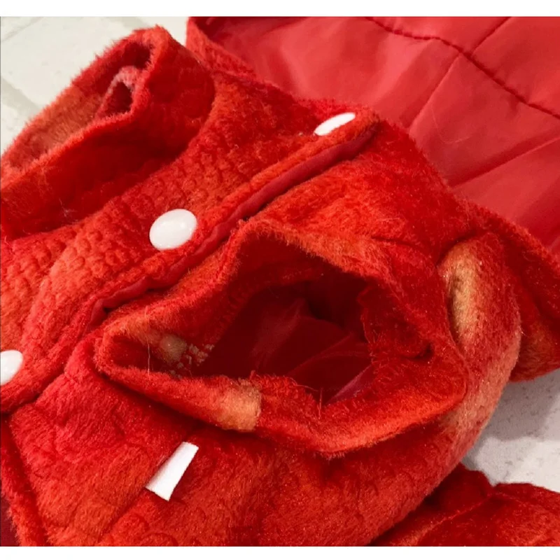 Новинка зимняя одежда для собак костюм лобстера на Хэллоуин кошки