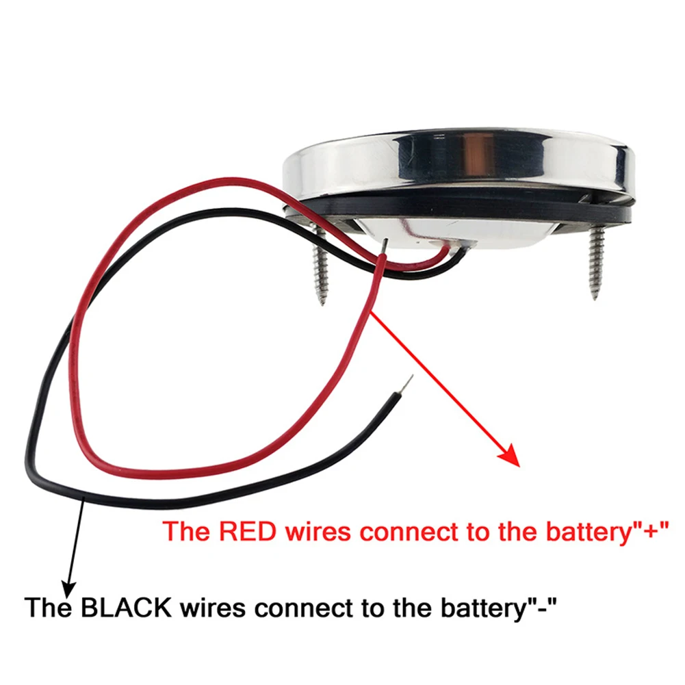 DC 12V светодиодный задний фонарь Замена кормовой Круглый Лодка Навигация Открытый