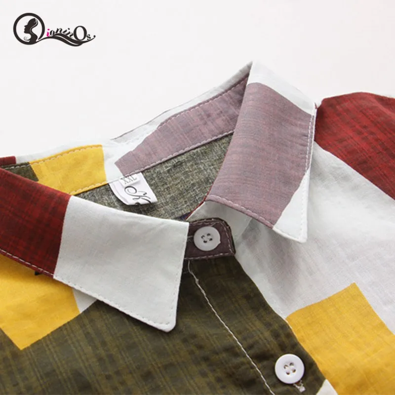 

Women Summer Blouses Vintage Floral Blouse Long Sleeve Shirt Women Camisas Femininas Female Tops Fashion Cotton Shirt