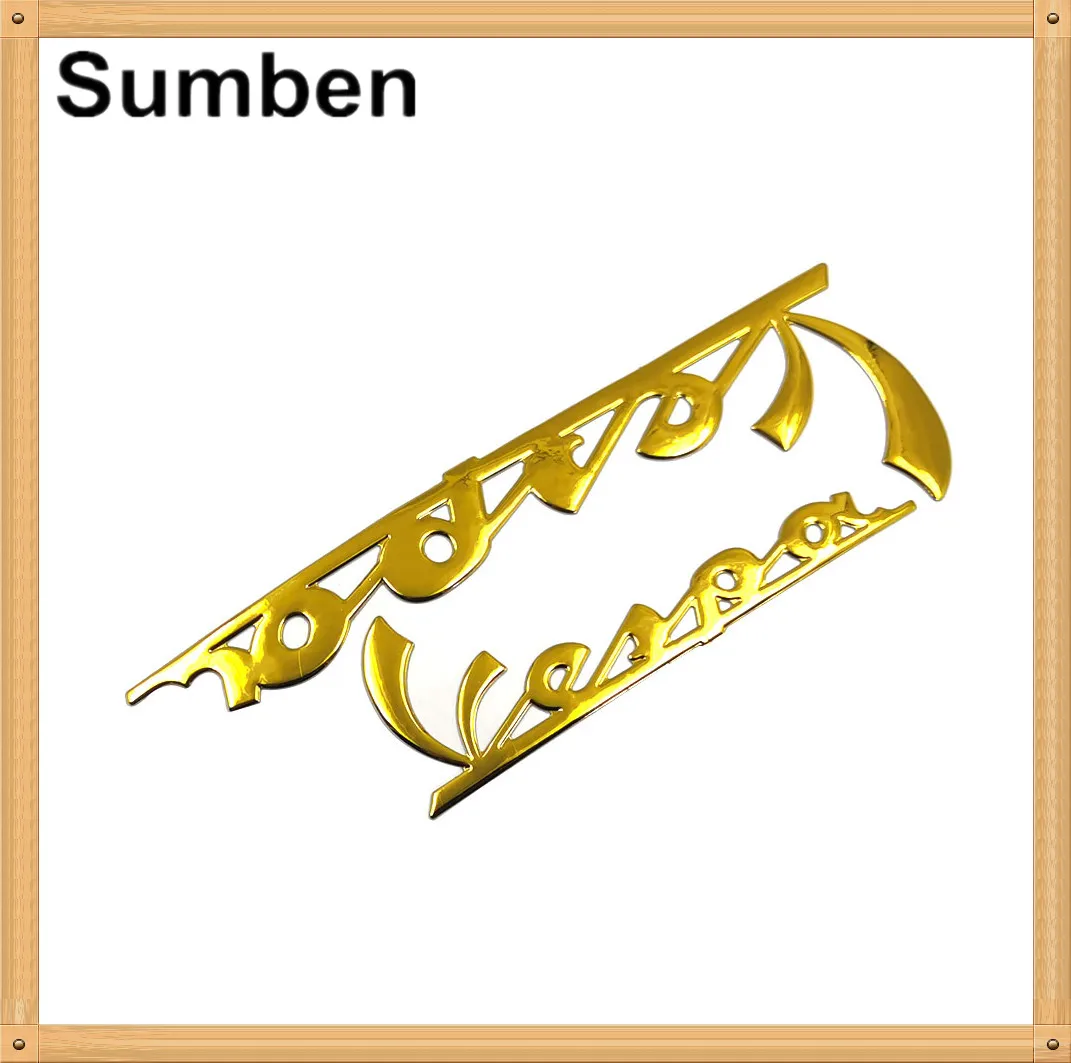 Передняя наклейка 3D эмблема сбоку на обтекатель Логотип Символ для Vespa ET2 ET4 ET8 GT GTS