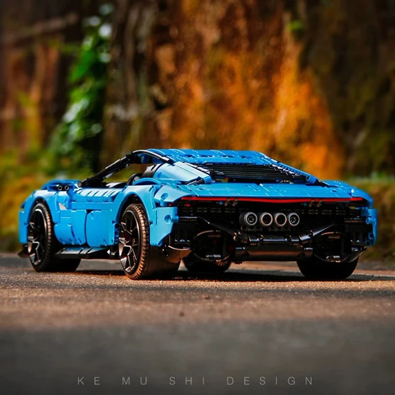 LE-J906 2700 шт. технология для Chevrolet Corvettes Grand Sport Il Toro Azzurro подходит модели MOC 31189