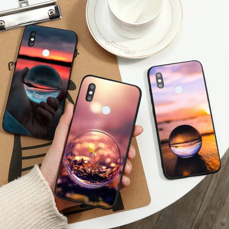 

Magic Crystal Ball Dreams Phone Case For Xiaomi Redmi note 7 8 9 t max3 s 10 pro lite coque funda shell cover