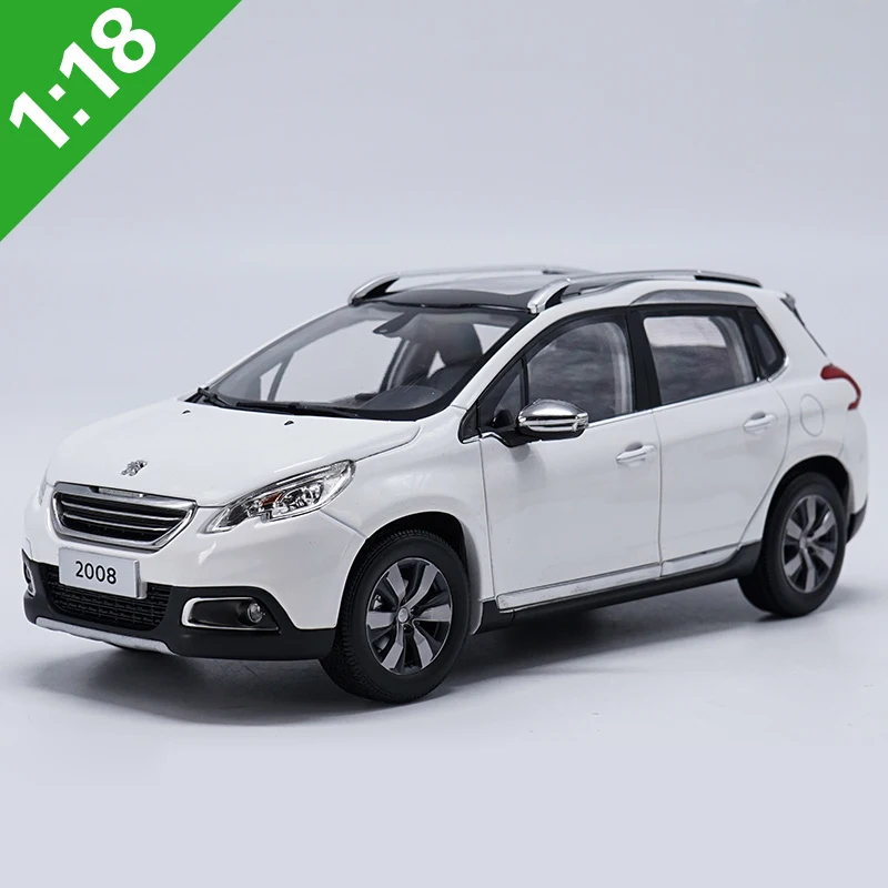 1:18 высокоточная модель PEUGEOT 2008 из сплава автомобильная статическая