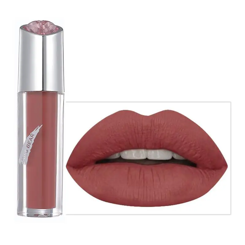 10 цветов губная помада 1 шт. стойкая матовая водостойкая бархатные мягкие