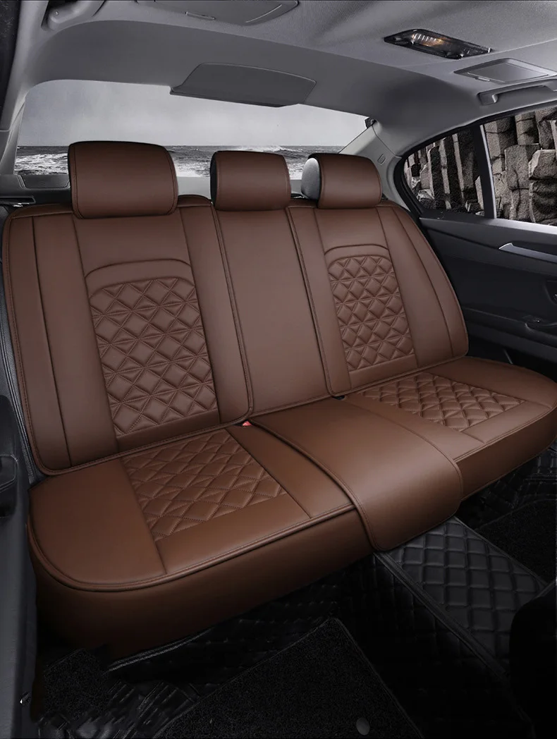 Leather Car seat cover for CHRYSLER 200 300 grand voyager Pacifica PT Cruiser Sebring Town and Country Rolls-Royce Ghost cushion