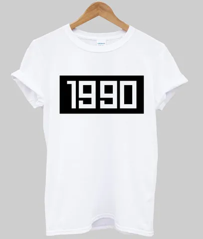 

Tops Fashion Clothing Jumper Girls tees Casual tshirts Free Shipping Drop ship 1990 T SHIRT Women t-shirt Top