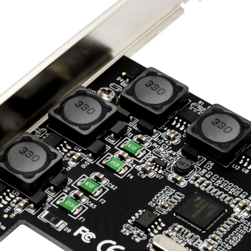 PCI Express чтобы двойной 19pin 20-контактный разъем USB 3 0 карты 5 Гбит/с высокая Скорость
