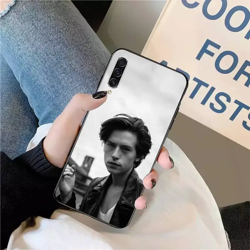 

Cole Sprouse Riverdale American Phone Case For Samsung galaxy S 9 10 20 A 10 21 30 31 40 50 51 71 s note 20 j 4 2018 plus