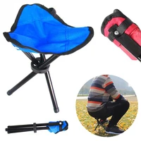portable outdoor folding fishing chairs casting folding stool convenient fishing stool chair folding chair fishing accessories