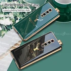 Мягкий чехол GKK с роскошным рисунком и покрытием для Xiaomi Redmi Poco F2 K30 K30s K20 Pro Mi 10T 9T Pro Note 8 Pro, защитный чехол