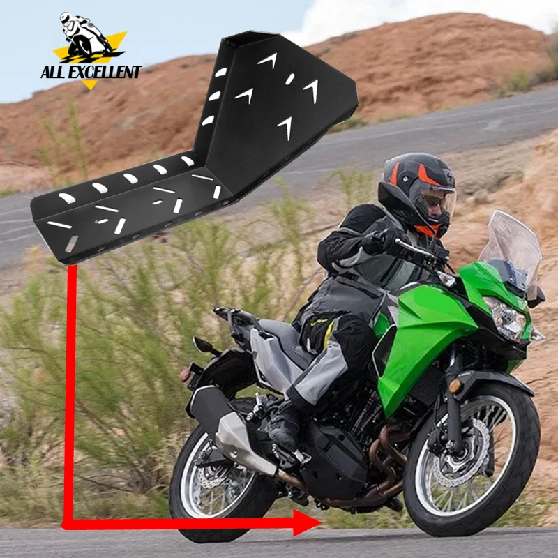 Противоскользящая пластина для Kawasaki Versys X 300 X300 2017 2018 KLE300 Защитная экспедиция