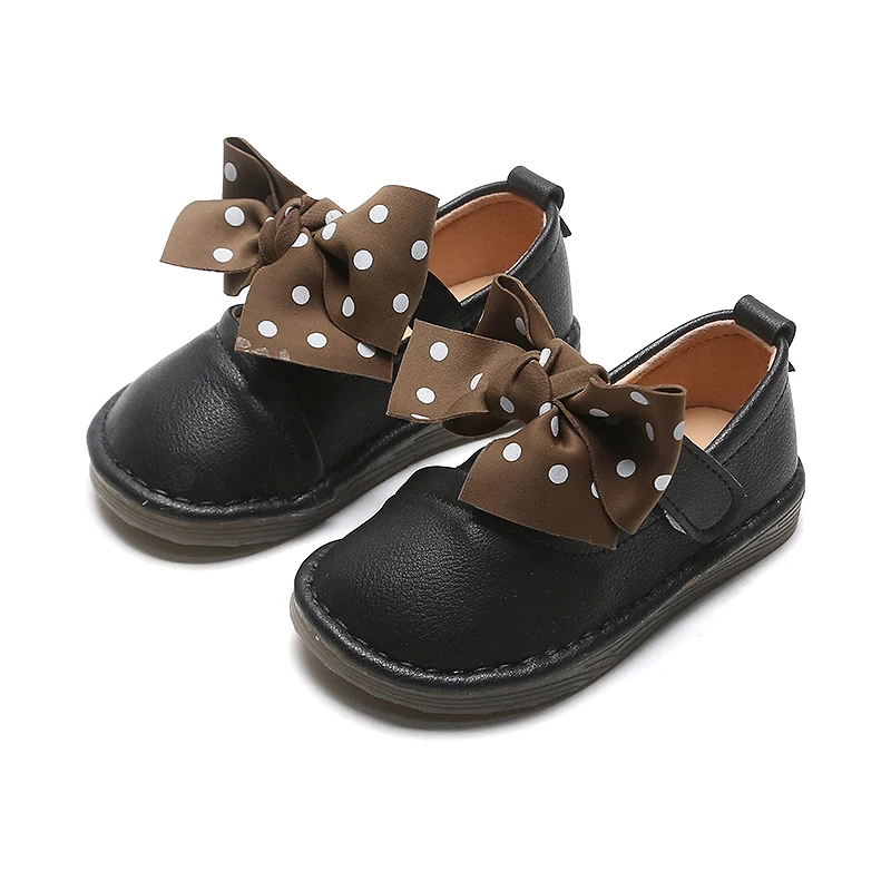 New Bow Girl Leather Shoes For School Autumn Party dance Kids Princess Single Cute nine style SMG073 | Детская одежда и обувь