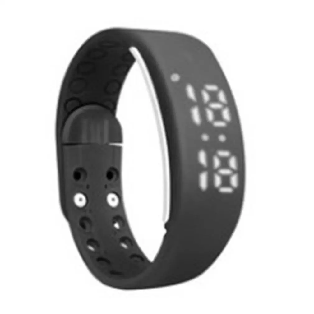 

W2P Smart Wristband Step Counting Function Sleep Monitor Calorie Burning USB Direct Charge for Child Women and Men Watch