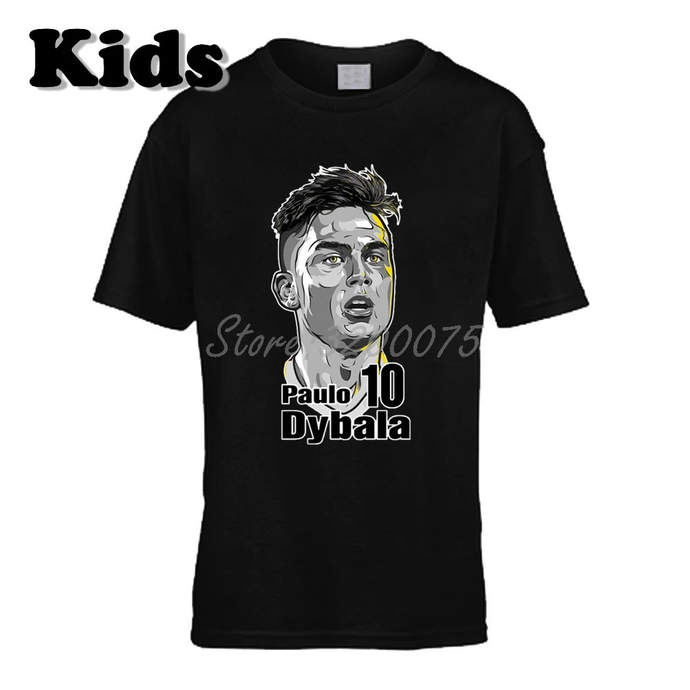17 Детская футболка La Joya Paulo Dybala 10 масок жестов, одежда, футболка для мальчиков и девочек, W19033003 - Цвет: 17