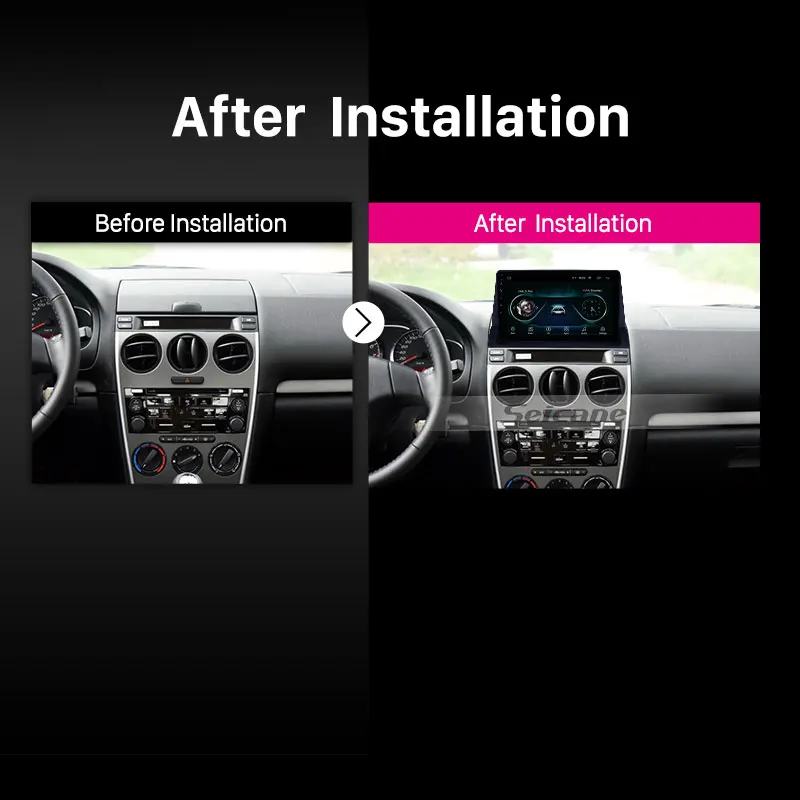 Seicane Android 9. 0 2GB RAM автомобильный радиоприемник с навигацией GPS Auto Stereo Unit Player для 9 1