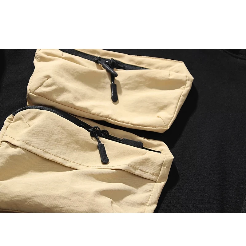 

Trend Harajuku Cactus Jack Embroidered Sweatshirt Men's and Women's Oversized Pocket Casual Hoodie Hip Hop Stranger Supplies Hoo