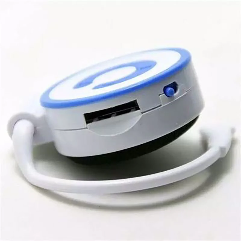 Беспроводной MP3-плеер с креплением на голову один наушник спортивный