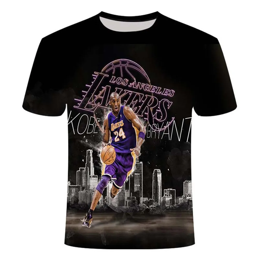 

2021 new summer star basketball shirt 3d printing breathable men's and women's T-shirt