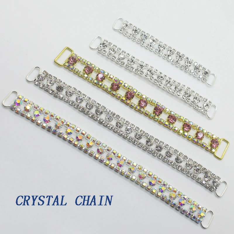 Модные Различные Стразы 1 шт. пряжка на цепочке красивое украшение для шитья