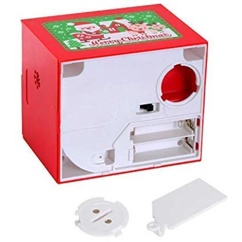 Акция-Рождественский подарок копилка для детей монета банка Санта день рождения