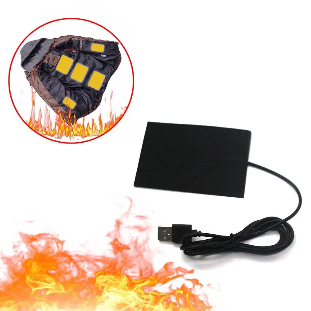 Мужская и женская уличная USB Инфракрасная нагревательная жилетка зимняя гибкая