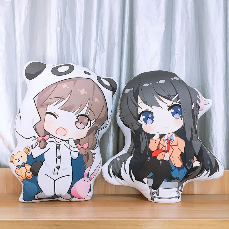 

Anime Adolescent Stupid Pig Boy Will Not Dream Of Bunny Girl Senpai Dream Plush Toy Pillow