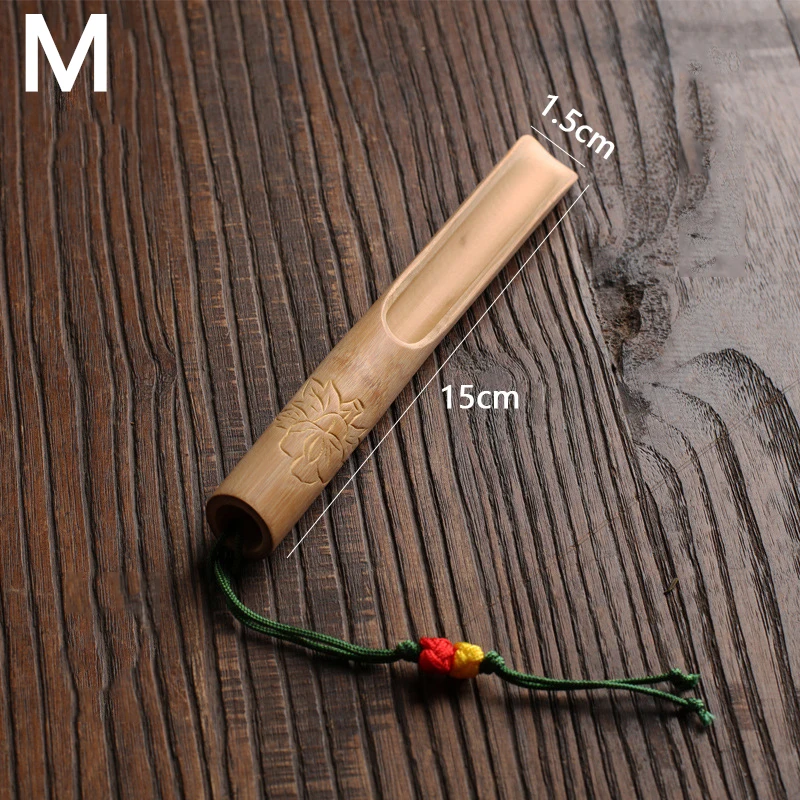 Высококачественные чайные аксессуары китайская деревянная бамбуковая ложка в