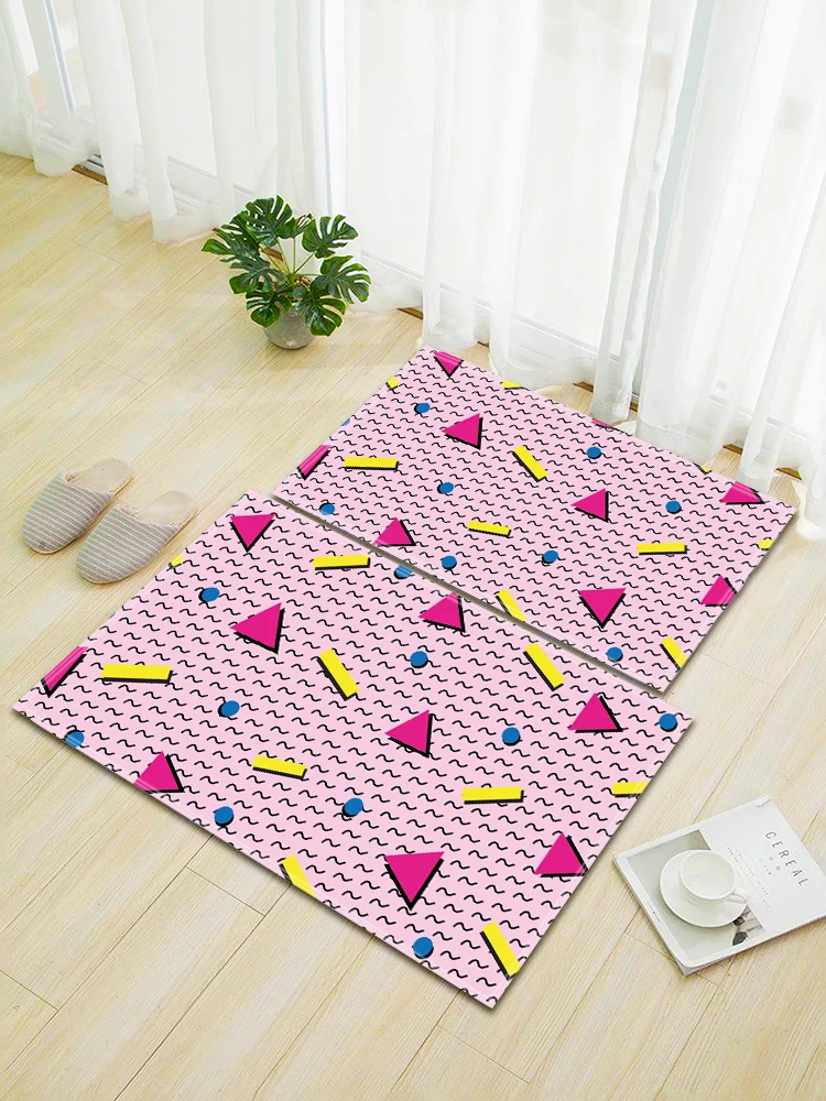 

Детский розовый коврик для ванной для детей, ковер для гостиной, кухни, напольный коврик, Противоскользящий коврик, приветствующий коврик