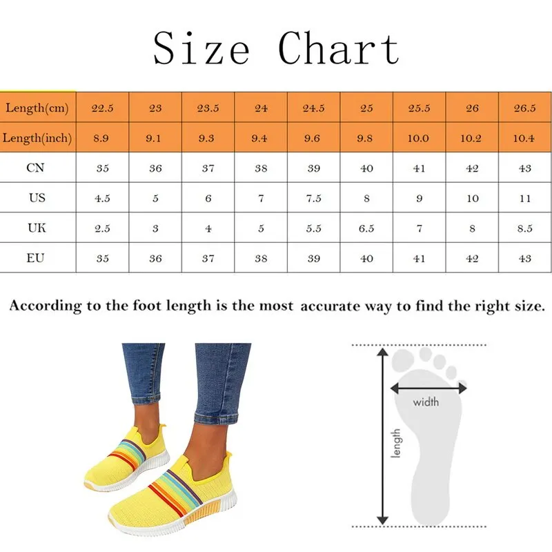 Новинка 2020 года Модные женские кроссовки радужного цвета Трикотажная сетчатая