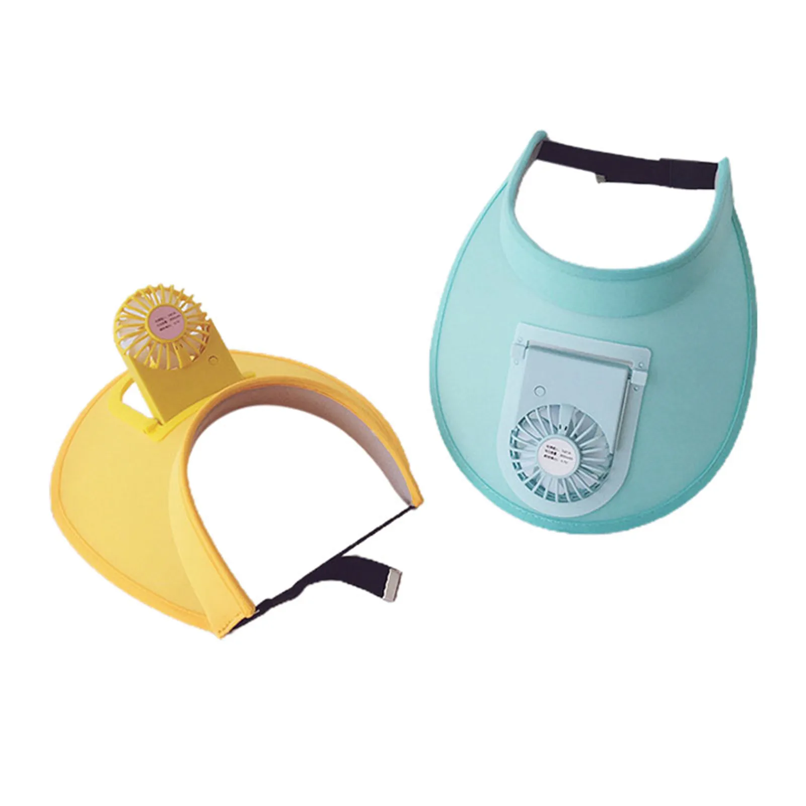 Бейсболка с вентилятором женская электрическая охлаждающая бейсболка