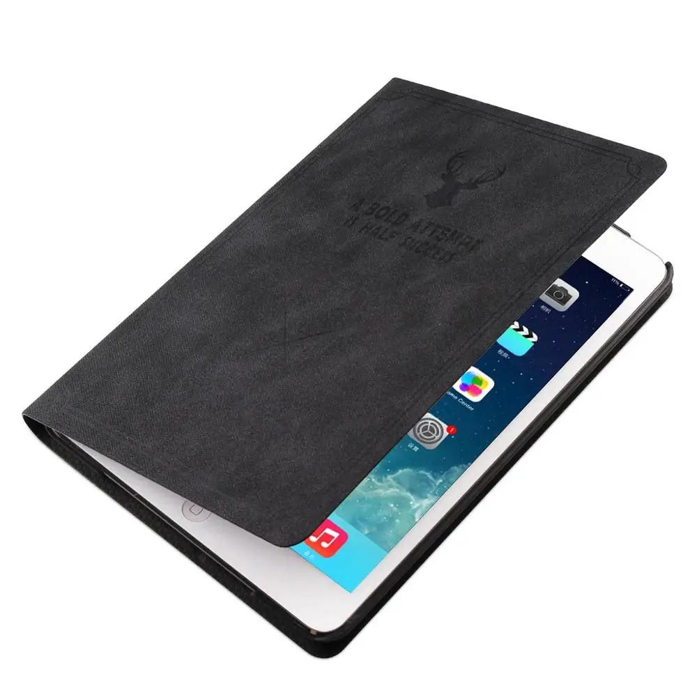 Чехол в форме головы оленя для Apple iPad Air 4 5 10 9 2021 1 2 2017 2018 7 9th Pro 11 чехол с