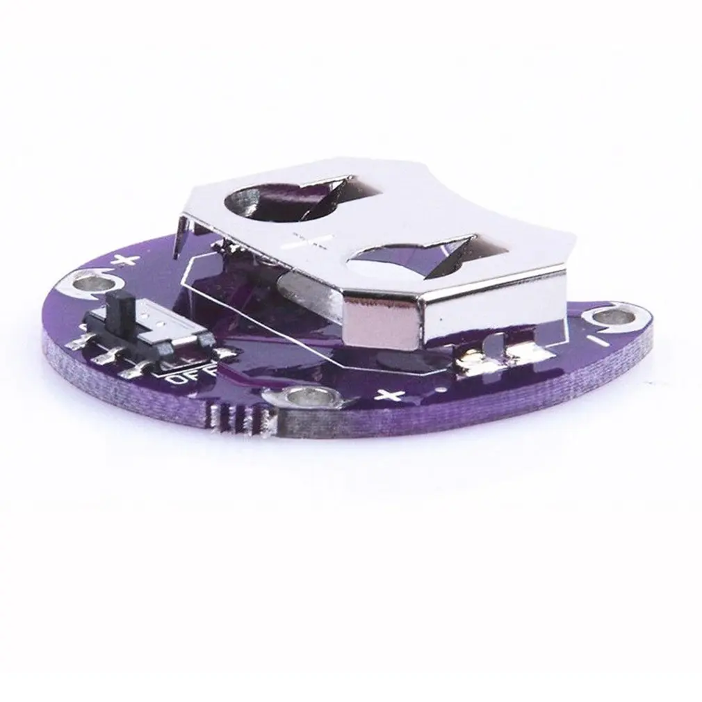 LilyPad держатель батареи для монет CR2032 модуль крепления Arduino|Аксессуары батарей| |