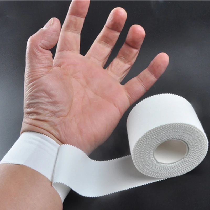 100% хлопок белая спортивная лента эластопласт легко рвется руками с