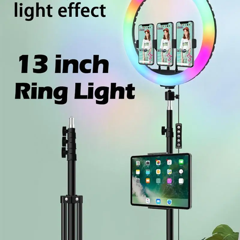 

Светодиодный кольцевой светильник, 21 дюйм., 2700-6500K, со штативом