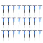 24 шт., универсальные резиновые патчи для ремонта бескамерных шин