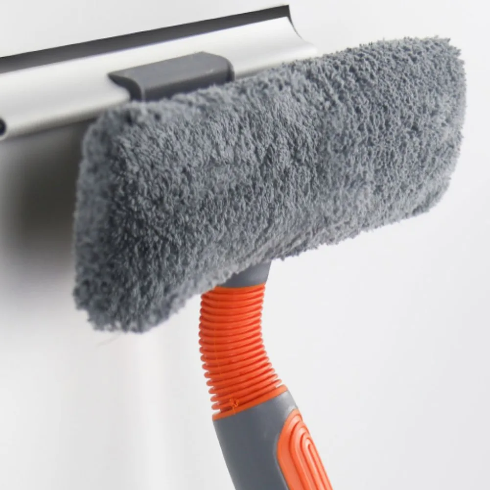 Раздвижной Телескопический оконный резиновый скребок для чистки с удлинителем